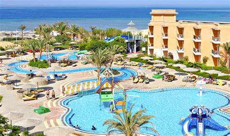 Hotel Three Corners Sunny Beach Resort Léto Hurghada Egypt CK Blue Style
