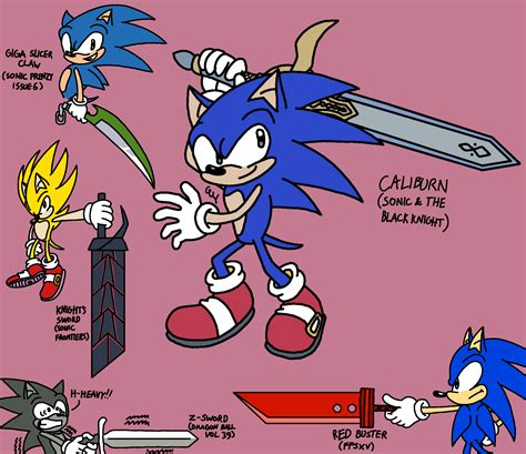 Sonic And The Swords By Thatguythrt On Deviantart
