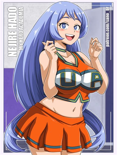 Cheerleader Nejire By Sano BR My Hero Academia Thicc Anime Anime Kawaii Anime