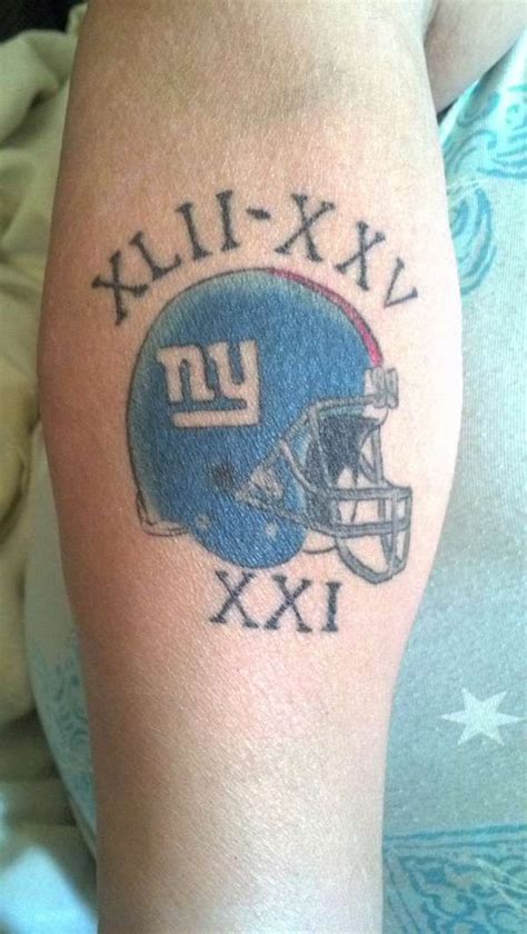 1000 Images About New York Giants Tattoos On Pinterest