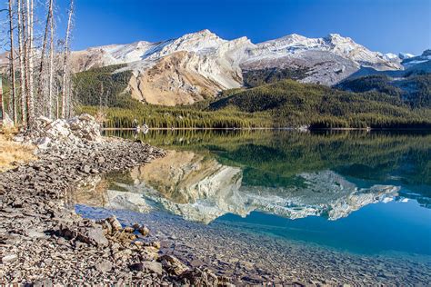Maligne Lake Reflection Jasper Photograph By Pierre Leclerc Photography