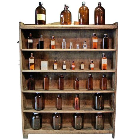 Apothecary Shelf From A Unique Collection Of Antique And Modern