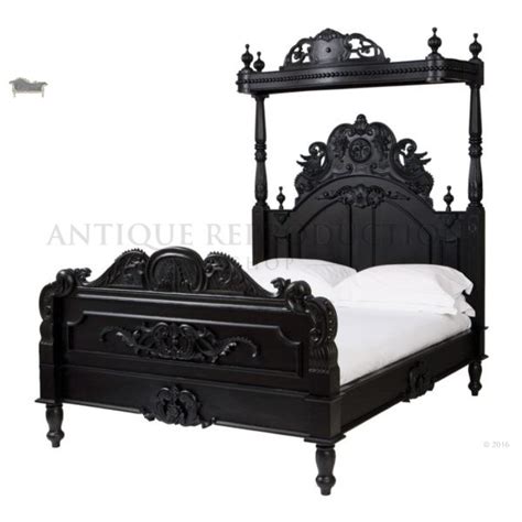 Victorian gothic bedroom furniture website might become really useful in such a case. French Heavy Gothic Victorian Canopy Bed - Antique ...