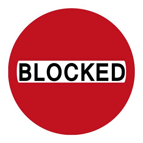 Blocked Png Hd Quality Png Play