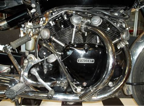 High quality vincent black knight gifts and merchandise. 1952 Vincent Black Shadow Series C | Bike-urious