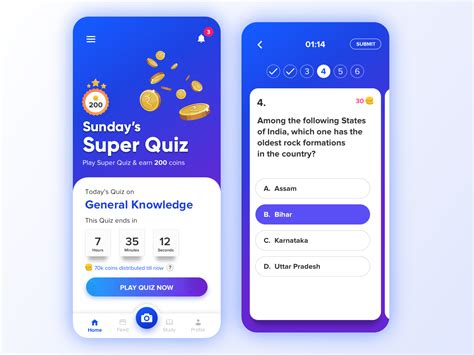 Quiz Super Quiz Quiz Design Web App Design Quiz