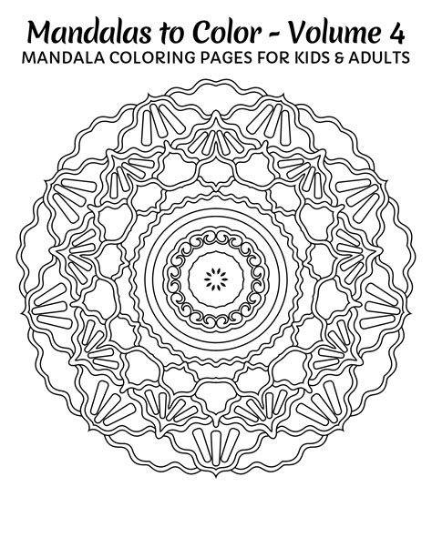 Free Zentangle To Color For Kids And Adults This Is From The Book Name