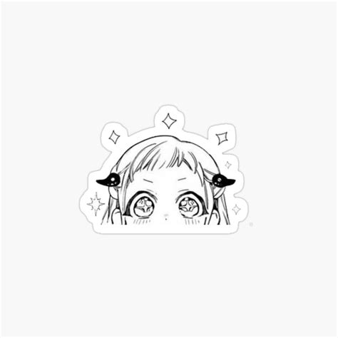 Jibaku Shounen Hanako Kun Glossy Sticker By Latt In 2021 Cute