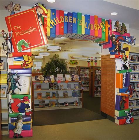 Whimsical And Functional Design For Childrens Areas Of Libraries