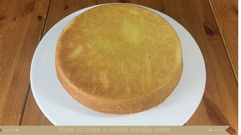 Moist 8 Inch Vanilla Sponge Cake Recipe Meadow Brown Bakery