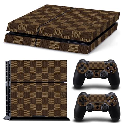 Oststicker Grid Pvc Decal Skin For Ps4 Console Cover For Playstaion 4