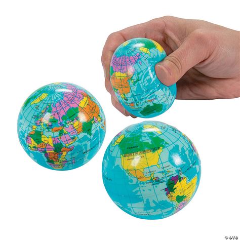 Globe Stress Balls Oriental Trading