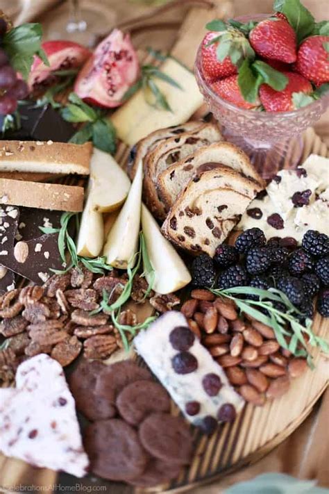 Chocolate And Cheese Dessert Board Celebrations At Home