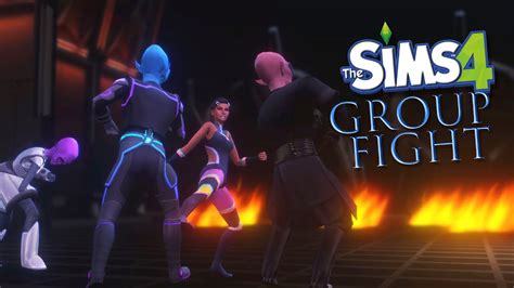 The Sims 4 Animation Pack Download Group Fight 3x1 Youtube