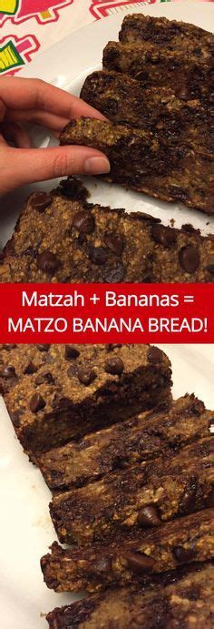 Banana nut bread is a delicious way to use bananas that have gotten soft and spotted. Matzo Meal Banana Bread Passover | Recipe | Passover ...