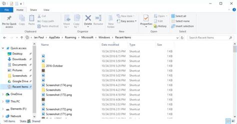 How To Pin The Recent Items Folder To File Explorer In Windows 1 It