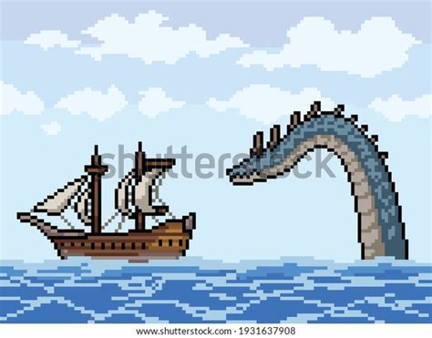 72 8 Bit Pirate Ship Stock Vectors Images And Vector Art Shutterstock