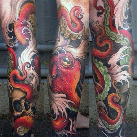 Japanese tattoos aren't recommended for beginners since they do take a lot of time to be done. 40 Japanese Skull Tattoo Designs For Men - Cool Cranium ...