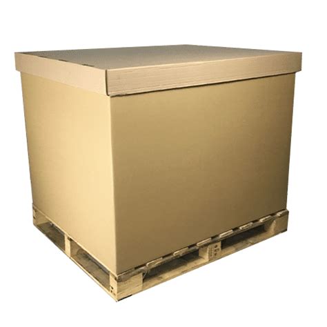 Stackable Cardboard Pallet Boxes 1200 X 1000 X 1000 Mm