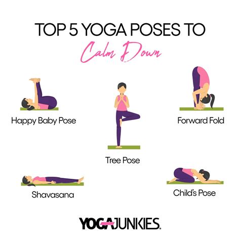 Try Out These TOP 5 Yoga Poses To Calm Down And Enjoy Your Yoga Flow