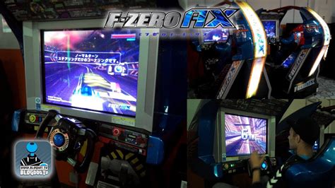 F Zero Ax Arcade Review Gameplay Blgodot Tv Recorded In Italy Youtube