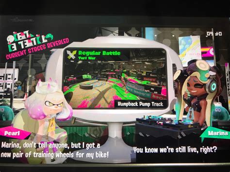 Found Some New Pearl And Marina Dialogue Splatoon