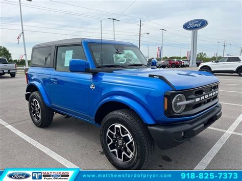 2023 Edition Outer Banks 2 Door 4wd Ford Bronco For Sale In Tulsa Ok