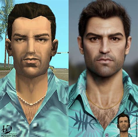 A Remastered Version Of The Legendary Tommy Vercetti From Gta Vice