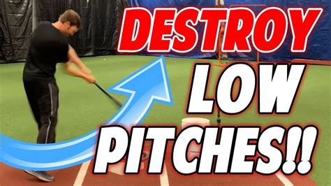 How To Destroy Low Pitches Baseball Hitting Pro Speed Baseball