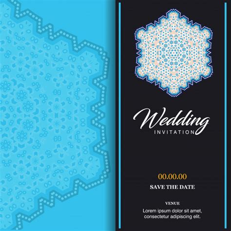wedding cards design vector premium vector