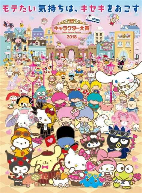 All Sanrio Characters Wallpaper