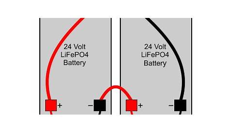 12 volt to 24 volt battery wiring