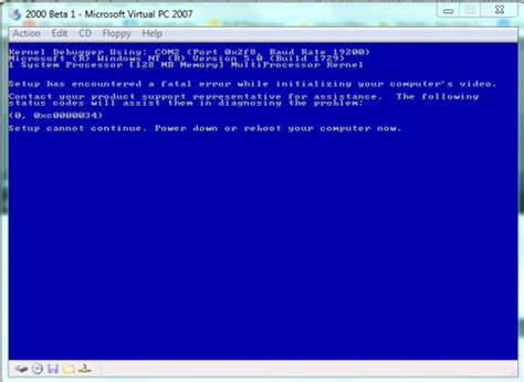 View Topic Windows Nt 50 Beta 1 5017291 Setup Error Betaarchive