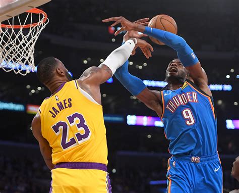 The oklahoma city thunder are an american professional basketball team based in oklahoma city. Post Game Thoughts: Lakers vs. Thunder - Forum Blue And Gold