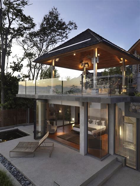 World of Architecture: Villa With Contemporary Asian ...