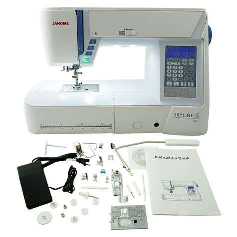 Janome S5 Computerized Sewing Machine W Exclusive Bonus Bundle