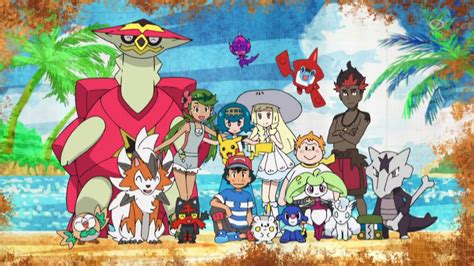 Group Shot Pokémon Sun And Moon Know Your Meme