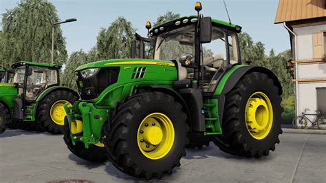 Średnia Rama John Deere 6r 2014 2021 V10 Fs19 Farming Simulator 22