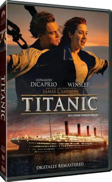 Titanic James Cameron Kate Winslet Leonardo Dicaprio New Disc