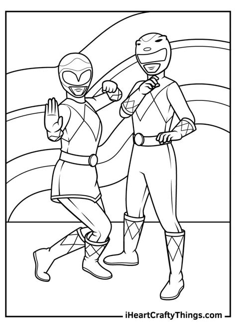 Power Ranger Symbol Coloring Coloring Pages