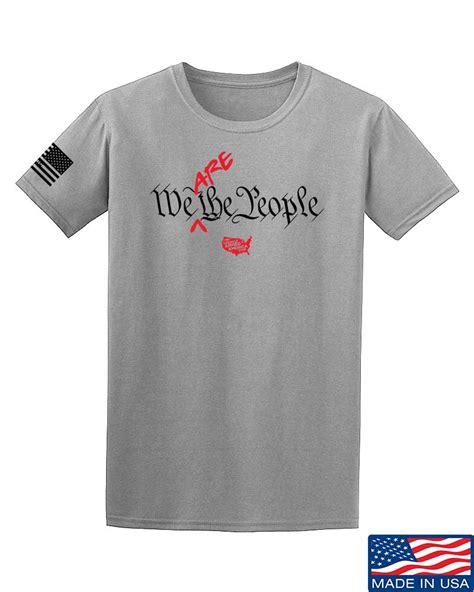 We The People T Shirt Ballistic Ink
