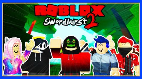 Roblox Swordburst 2 Adventuring Around With My Friends Youtube