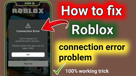 How To Fix Roblox Connection Error 2022 Roblox Server Problem Otosection