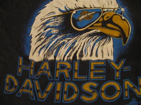 Marks under the arms and small holes check pictures for details. Vintage Harley Davidson Eagle Aviators Daytona Beach Shirt S