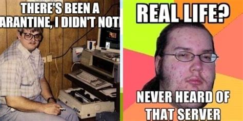 The Mysterious Nerd On The Computer A Meme For Peak Nerd Culture