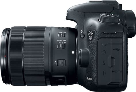 Canon Eos 7d Mark Ii Kit 18 135mm Is Usm And W E1 Wi Fi Adapter Black