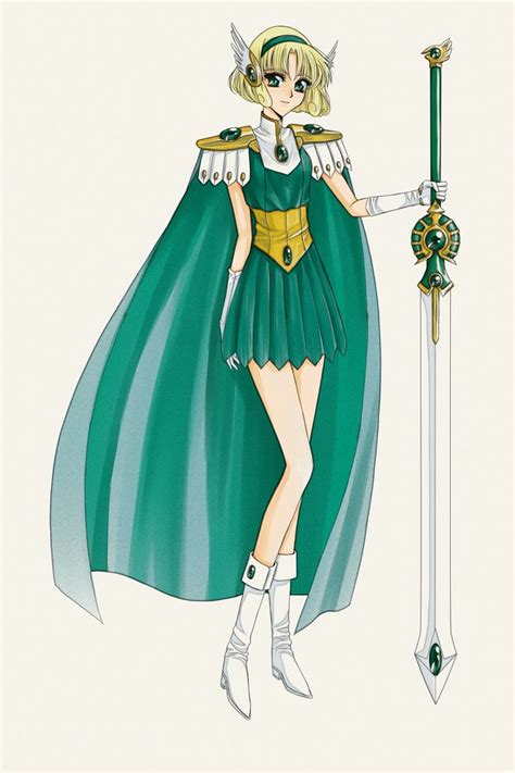 Hououji Fuu1168737 Magic Knight Rayearth Magical Girl Aesthetic Knight