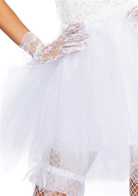 Leg Avenue Women S Blushing Bride Costume White White Size Small Medium H2o Ebay