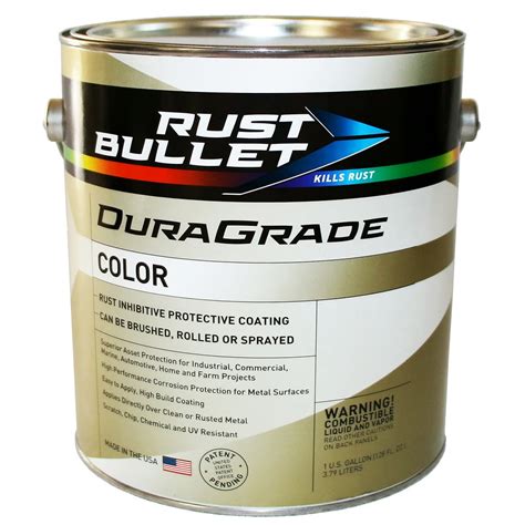 Rust Bullet Duragrade Color Ultra Low Voc Metallic Gray Rust Inhibitor