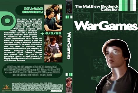 Wargames Movie Dvd Custom Covers Wargames Dvd Covers